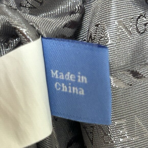 Vera Wang Simply Vera herringbone Cotton Faux Leather Hobo Shoulder Aztec Boho - Picture 15 of 16